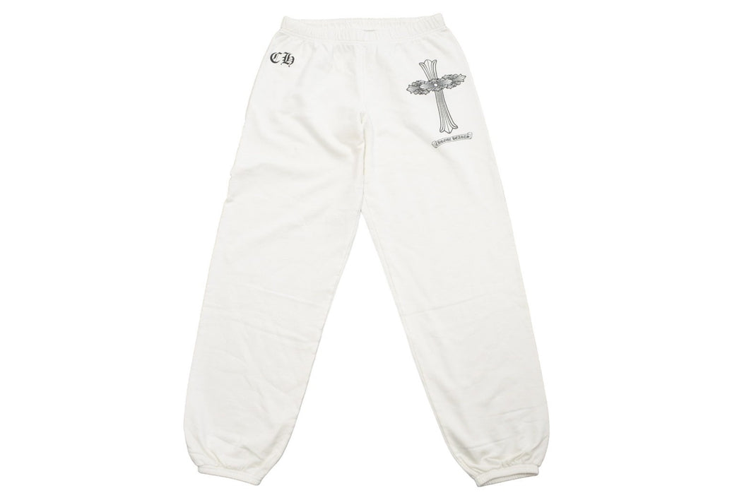 [USED/中古]CHROME HEARTS クロムハーツ パンツ ホワイト ポリエステル コットン レーヨン L 2214‐304-9027 Cランク 中古 49832