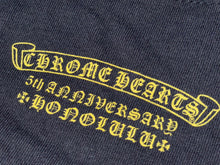 Load image into Gallery viewer, chrome hearts クロムハーツ ヴィンテージ ポーチ 小物入れ クロス ポケット コットン ブラック イエロー 良品 中古 49844