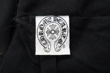 Load image into Gallery viewer, chrome hearts クロムハーツ ヴィンテージ ポーチ 小物入れ クロス ポケット コットン ブラック イエロー 良品 中古 49844