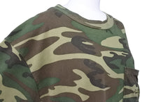 Load image into Gallery viewer, ChromeHearts クロムハーツ Tシャツ トップス クロス USA製 コットン カモフラージュ グリーン サイズM 美品 中古 49845