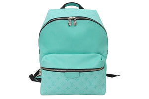 LOUIS VUITTON ルイ・ヴィトン ディスカバリー・バックパック PM ミントグリーン レザー M30869 RFID有 美品 中古 49859