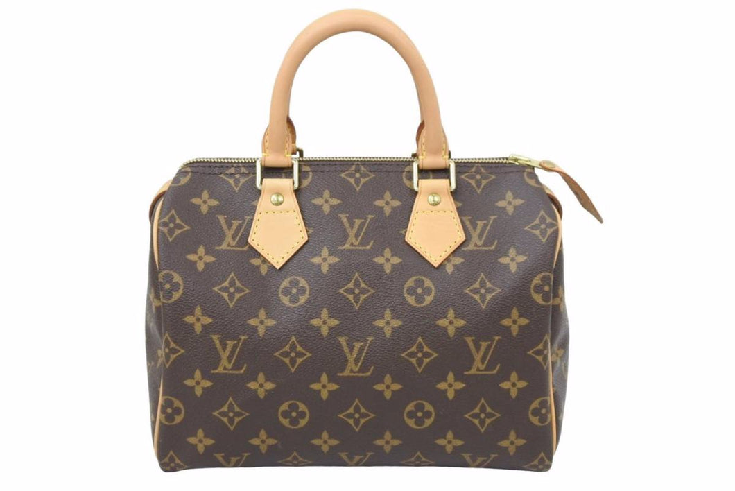極美品 LOUIS VUITTON ルイ・ヴィトン スピーディ25 ミニ ボストンバッグ ブラウン ハンドバッグ M41578 中古 49915