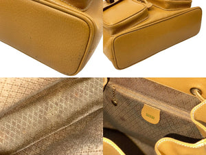 GUCCI グッチ ヴィンテージ リュック・デイパック バンブーリュック ブラウン レザー 003 2058 0016 美品 中古 49933