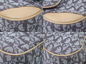 クリスチャンディオール Christian Dior トロッター柄 ハンドバッグ キャンバス ブラウン レディース おにぎり 49944