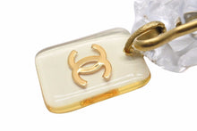 Load image into Gallery viewer, 激レア CHANEL 95C シャネル プラチェーンベルト クリア GP ネックレス 美品 中古 49976