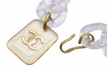 Load image into Gallery viewer, 激レア CHANEL 95C シャネル プラチェーンベルト クリア GP ネックレス 美品 中古 49976