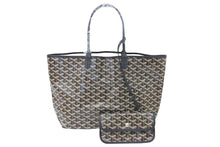 Load image into Gallery viewer, 新品未使用 GOYARD ゴヤール サンルイ PM ブラック トート バッグ ST LOUIS PM Black tote bag 49977