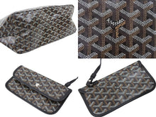 Load image into Gallery viewer, 新品未使用 GOYARD ゴヤール サンルイ PM ブラック トート バッグ ST LOUIS PM Black tote bag 49977