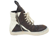 Load image into Gallery viewer, Rick Owens リックオウエンス クロムハーツ スニーカー CHクロス装飾レザー サイズ44 良品 中古 49980