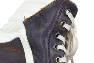 Rick Owens リックオウエンス クロムハーツ スニーカー CHクロス装飾レザー サイズ44 良品 中古 49980