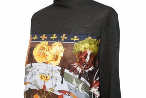 HERMES エルメス ヴィンテージ ジャンバー ジレ ニット カシミヤ シルク ブラック サイズS 美品 中古 50038