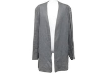 Load image into Gallery viewer, HERMES エルメス ジャケット ノーカラー マルジェラ期 グレー サイズ40 リネン ポリアミド 美品 中古 50048