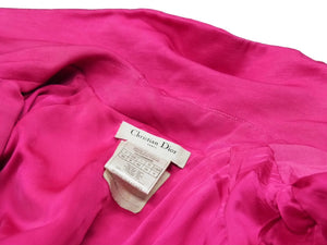 Christian Dior クリスチャンディオール ガリアーノ期 ドレス オートクチュール パープル 7H12088200 サイズ36 美品 中古 50058