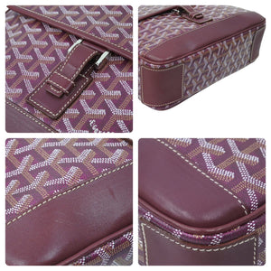 極美品 GOYARD GRAND BLEU MM ゴヤール グランブルーMM ショルダーバッグ ボルドー 中古 50088