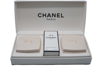 新品未使用 CHANEL シャネル N°5 ロー オードゥ トワレット サヴォン ギフトセット 石鹸75g & 香水19mLセット 50098