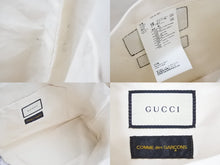 画像をギャラリービューアに読み込む, 極美品 GUCCI×COMME des GARCONS グッチコムデギャルソン バイトートバッグ シェリーライン OD-K201 中古 50123 