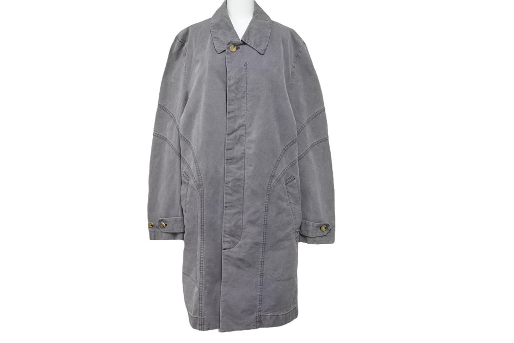 COMME des GARCONS HOMME PLUS コムデギャルソンオムプリュス カーブ デザイン コート グレー PK-C002 サイズM 中古 50130