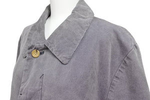 COMME des GARCONS HOMME PLUS コムデギャルソンオムプリュス カーブ デザイン コート グレー PK-C002 サイズM 中古 50130