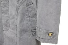 Load image into Gallery viewer, COMME des GARCONS HOMME PLUS コムデギャルソンオムプリュス カーブ デザイン コート グレー PK-C002 サイズM 中古 50130