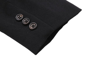 COMME des GARCONS コムデギャルソン PJ-05012S 80年代 ヴィンテージ ジャケット ブラック ウール サイズS 美品 中古 50142
