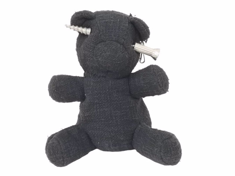 UNDERCOVER アンダーカバー SCAB NAILED BEAR 2003SS アーカイブー くまぬいぐるみネイル ブラック 中古 50151 