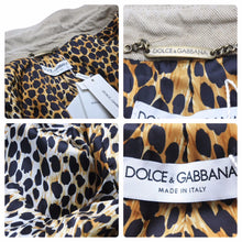 Load image into Gallery viewer, Dolce&amp;Gabbana ドルチェアンドガッバーナ D&amp;G デニムジャケット JK5J 9401 コットン ベージュ ゴールド 42 美品 中古 50162