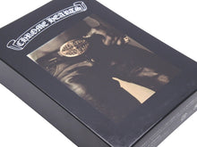 Load image into Gallery viewer, 極美品 CHROME HEARTS クロムハーツ パンツ レギンス コットン ブラック グレー サイズL CH3311 中古 50213