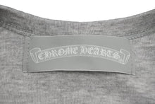 Load image into Gallery viewer, CHROME HEARTS クロムハーツ グンゼ 長袖Ｔシャツ グレー コットン サイズL 無地 日本製 美品 中古 50214