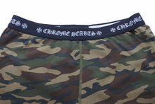 Load image into Gallery viewer, CHROME HEARTS クロムハーツ パンツ レギンス 総柄 コットン カモフラージュ 迷彩 サイズM 美品 中古 50215