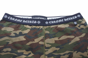CHROME HEARTS クロムハーツ パンツ レギンス 総柄 コットン カモフラージュ 迷彩 サイズL 中古 50216