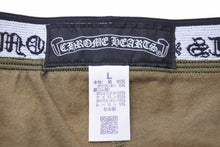 Load image into Gallery viewer, CHROME HEARTS クロムハーツ パンツ レギンス 総柄 コットン カモフラージュ 迷彩 サイズL 中古 50216