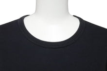 Load image into Gallery viewer, CHROME HEARTS クロムハーツ グンゼ 長袖Ｔシャツ ブラック コットン サイズL 無地 日本製 美品 中古 50221