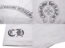 Load image into Gallery viewer, CHROME HEARTS クロムハーツ 半袖Ｔシャツ トップス ロゴ 星 コットン ホワイト ブラック サイズM メンズ 美品 中古 50232