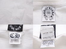 Load image into Gallery viewer, CHROME HEARTS クロムハーツ 半袖Ｔシャツ トップス ロゴ 星 コットン ホワイト ブラック サイズM メンズ 美品 中古 50232