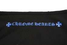 Load image into Gallery viewer, CHROME HEARTS クロムハーツ 半袖Tシャツ トップス 女 2612-304-5150 アメリカ製 コットン ブラック ブルー M 美品 中古 50236