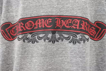Load image into Gallery viewer, Chrome Hearts クロムハーツ Tシャツ ラングレー 7部丈 2212-304-1040 ポリエステル コットン レイヨン グレー L 美品 50238