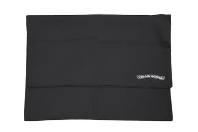 CHROME HEARTS クロムハーツ クッションカバー 枕カバー 装飾 筒型 インテリア ポリエステル ブラック 美品 中古 50245