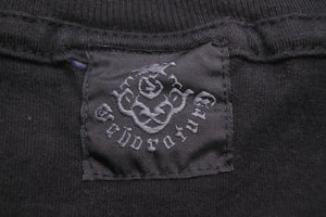 Gaboratory 半袖Tシャツ ガボラトリー GABOR ガボール シルバー アクセサリー ブラック デカロゴ 中古 50248