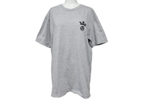 Load image into Gallery viewer, Gabor ガボール 半袖Ｔシャツ トップス ロゴ コットン グレー ブラック サイズM メンズ 美品 中古 50249