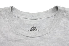 Load image into Gallery viewer, Gabor ガボール 半袖Ｔシャツ トップス ロゴ コットン グレー ブラック サイズM メンズ 美品 中古 50249