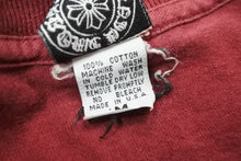 Load image into Gallery viewer, CHROME HEARTS クロムハーツ 半袖Ｔシャツ ボルドー ダガー コットン ワインレット サイズM 美品 中古 50257