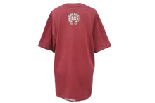 Load image into Gallery viewer, CHROME HEARTS クロムハーツ 半袖Ｔシャツ ボルドー ダガー コットン ワインレット サイズM 美品 中古 50257