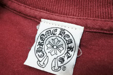 Load image into Gallery viewer, CHROME HEARTS クロムハーツ 半袖Ｔシャツ ボルドー ダガー コットン ワインレット サイズM 美品 中古 50257