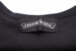 CHROME HEARTS クロムハーツ タンクトップ・ノースリーブ ブラック サイズL 01000E 美品 中古 50262