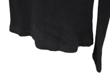 Load image into Gallery viewer, CHROME HEARTS クロムハーツ ロンT サーマル ブラック レッド サイズS 刺繍 ダガー 中古 50273