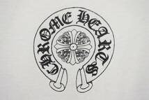 CHROME HEARTS クロムハーツ 長袖Ｔシャツ ロサンゼルス限定 コットン ホワイト サイズM 良品 中古 50278