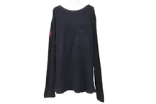 Load image into Gallery viewer, CHROME HEARTS クロムハーツ 長袖Ｔシャツ ポケット付き ダガー ロゴ刺繍 サーマル カットソー 美品 中古 50280