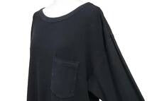 Load image into Gallery viewer, CHROME HEARTS クロムハーツ 長袖Ｔシャツ ポケット付き ダガー ロゴ刺繍 サーマル カットソー 美品 中古 50280