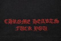 Load image into Gallery viewer, CHROME HEARTS クロムハーツ 長袖Ｔシャツ ポケット付き ダガー ロゴ刺繍 サーマル カットソー 美品 中古 50280
