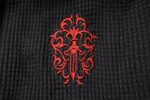 Load image into Gallery viewer, CHROME HEARTS クロムハーツ 長袖Ｔシャツ ポケット付き ダガー ロゴ刺繍 サーマル カットソー 美品 中古 50280